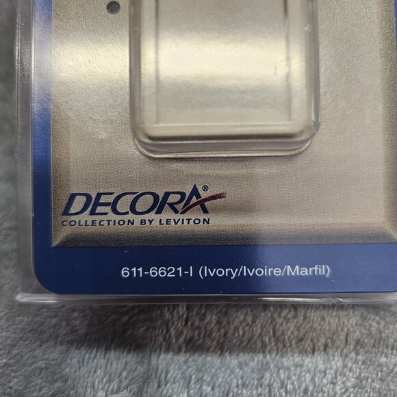Leviton 611-6621-I  Decora Sureslide 600W Dimmer Switch Ivory - Picture 5 of 11